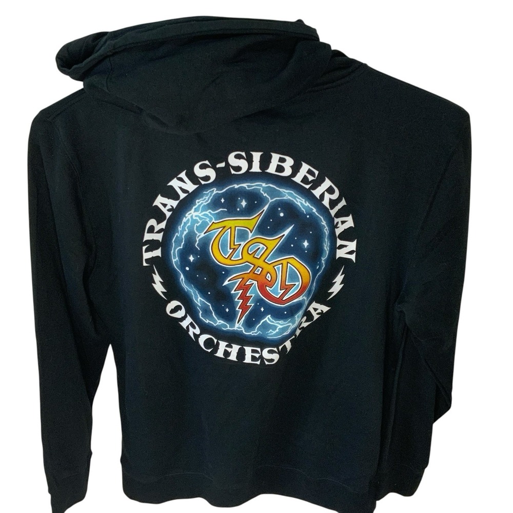 Trans Siberian Orchestra TSO Graphic Hoodie XXXL 3XL Full Zip Winter‎ Tour 2022